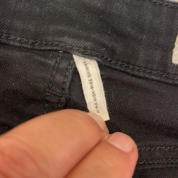 B0914 rag & bone high rise Skinny Jeans SZ 30 - Picture 3 of 10